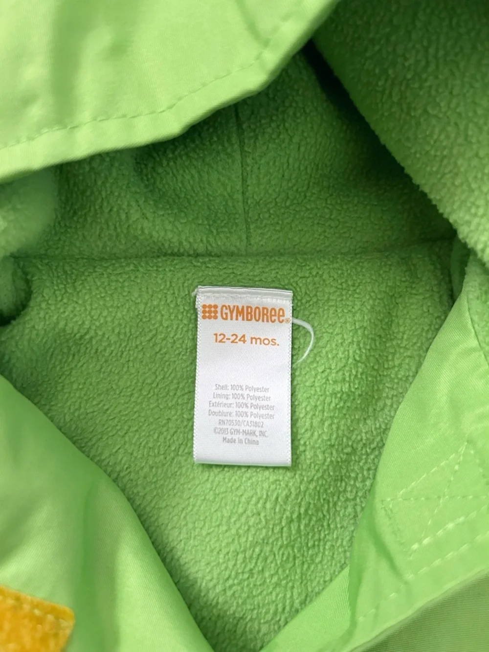 Gymboree Vintage Showers of Flowers Raincoat Size 12-24 months